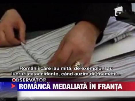 Romanca medaliata in Franta