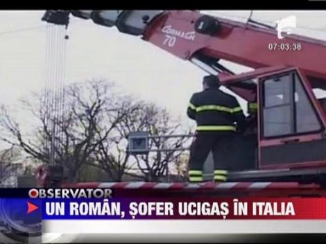 Un roman, sofer ucigas in Italia