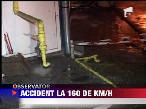 UPDATE / Accident rutier surprins de o camera de supraveghere