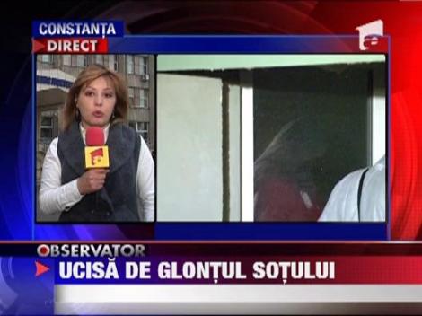 Femeia impuscata de sotul ei a murit