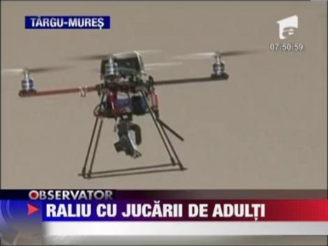 Raliu cu jucarii de adulti