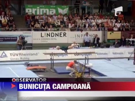 Gimnasta desavarsita la 86 de ani!
