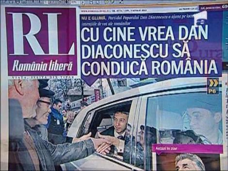 Mircea Badea: „Chiar ma intrebam cu cine vrea Dan Diaconescu sa conduca Romania”