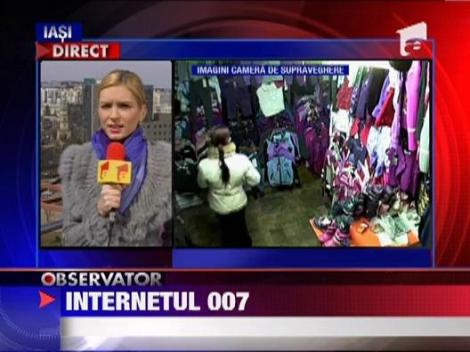 Patronul unui magazin din Iasi isi cauta dreptatea pe internet