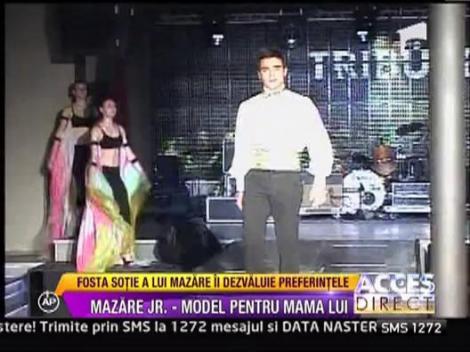 Mazare Jr., manechin pentru mama lui
