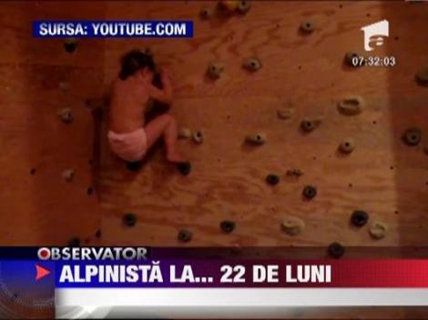 Alpinista la 22 de luni!