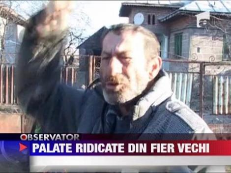 Palate ridicate din fier vechi