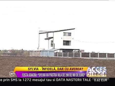 Sylvia va pastra vila de 200 de mii de euro dupa divortul de Andrei