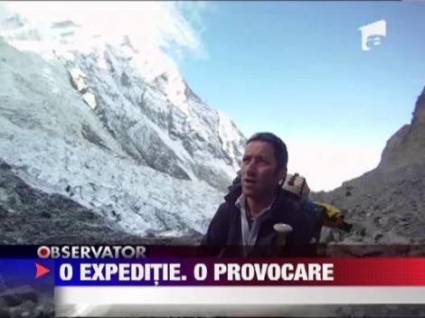 Alpinistul Horia Colibasanu isi testeaza din nou limitele