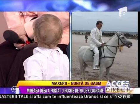 Dinu Maxer si Deea Maxer, nunta de basm