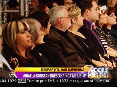 Mihai Constantinescu si fosta lui sotie, despartiti, dar impreuna