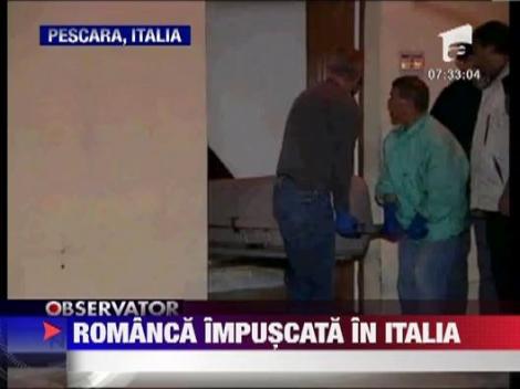 Italia: Menajera romanca impuscata de un pensionar