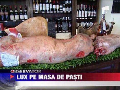 Lux pe masa de Paste