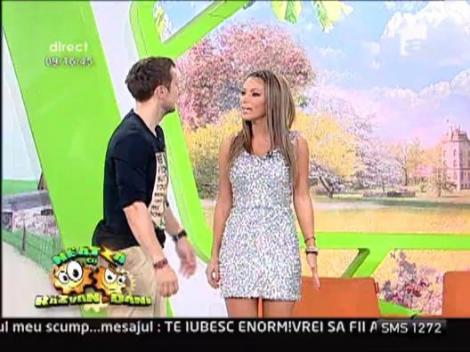 Roxana Vancea, breakdance in fusta si pe tocuri