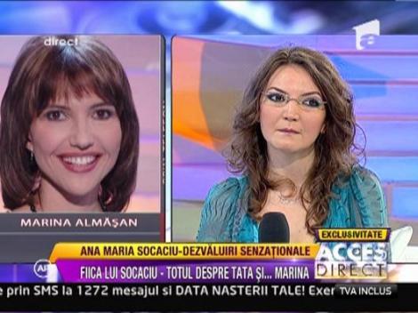 Maria Almasan: "Victor Socaciu sa nu uite nici de fiica lui din Australia"
