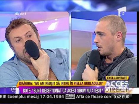 Vladimir Draghia: "Nu-mi pare rau ca nu mai sunt Burlacul"