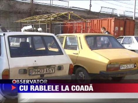 Cu rablele la coada