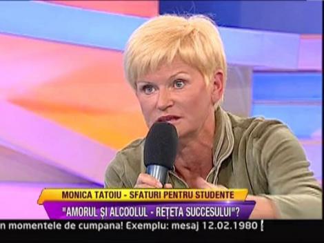 Monica Tatoiu: "In fiecare seara beau un pahar de vin rosu"
