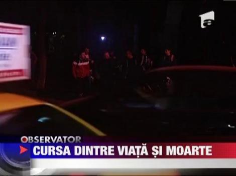 Un motociclist a supravietuit ca prin miracol unui accident