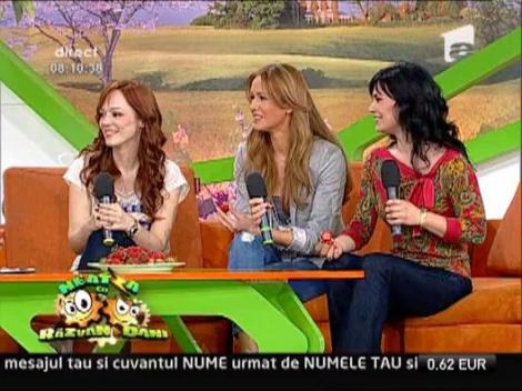 Florentina Fantanaru, Diana Munteanu Niculescu si  Simona Balanescu la Neatza