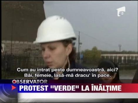 Protest "verde" la Complexul Energetic Rovinari