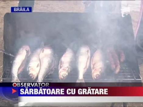 Romanii au sarbatorit Floriile cu gratare