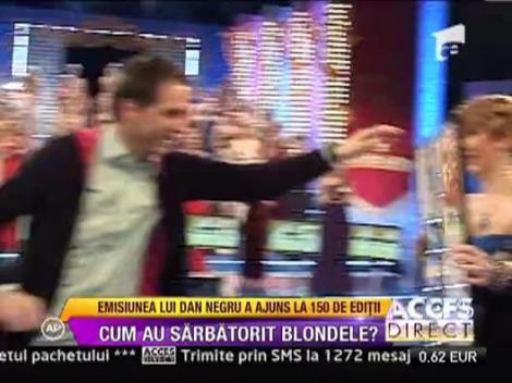 Emisiunea "Te pui cu blondele" a ajuns la 150 de editii