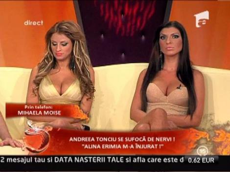 Mihaela Moise, la cutite cu Alina Eremia