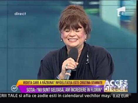 Cristina Stamate se ascundea in spatele bunicutei