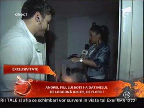 Andrei Iordache, fiul lui Catalin Botezatu, s-a logodit