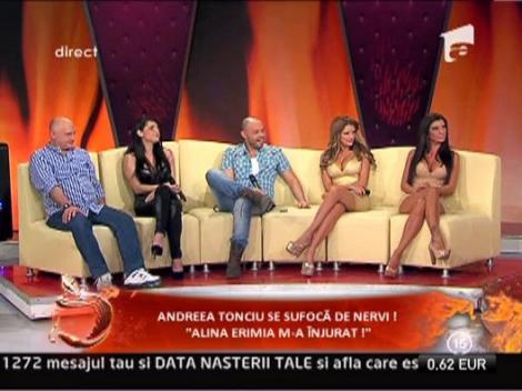 Andreea Tonciu: "Alina Eremia se maimutareste pe scena. N-are pic de voce"