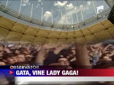 Lady Gaga vine la Bucuresti