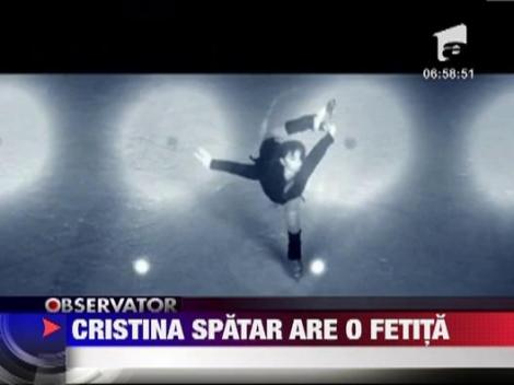 Cristina Spatar a devenit mama unei fetite sanatoase si frumoase