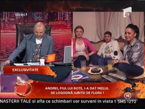 Fiul lui Catalin Botezatu evita pentru moment casatoria