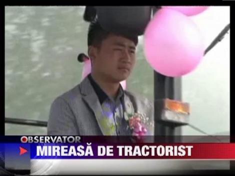Mireasa cu alai de tractoare