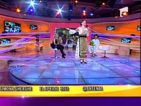 Mariana Capitanescu a cantat la Acces Direct