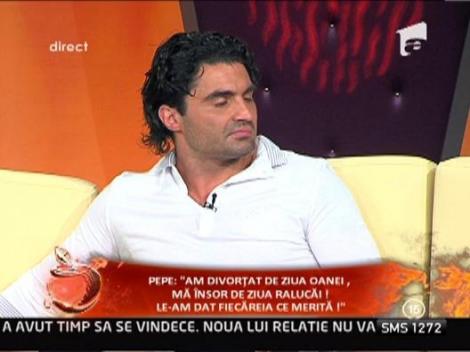 Pepe: "O rog pe Oana sa o lase pe Raluca in pace"