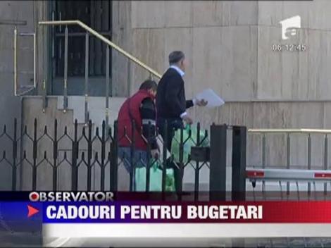 Cadouri pentru bugetari