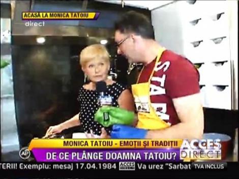 Monica Tatoiu respecta cu sfintenie traditia vopsitului oualelor de Paste