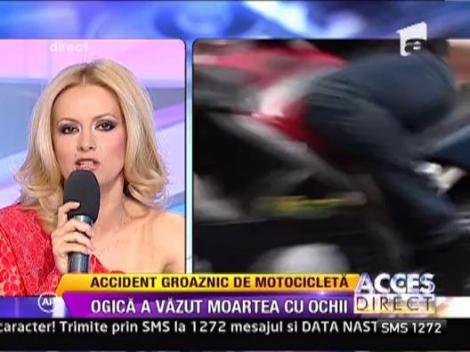 Stelian Ogica e grav ranit dupa ce a cazut cu motocicleta