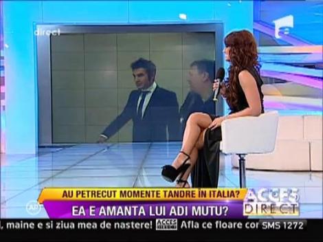 Andra Chiorascu: "Am fost in vacanta cu Mutu la Firenze"