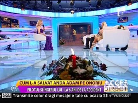 Anda Adam, ingerul pazitor al lui Daniel Onoriu