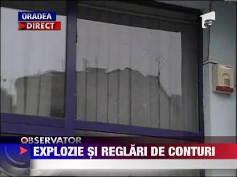 Atentat cu bomba in Oradea