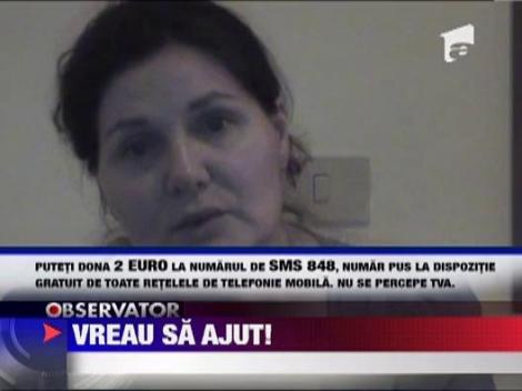 VREAU SA AJUT! / Copil slabit de boala