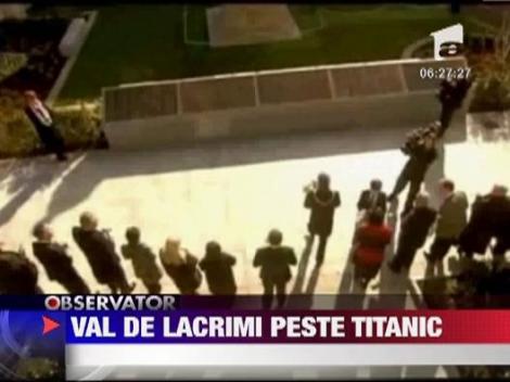 Val de lacrimi pentru Titanic