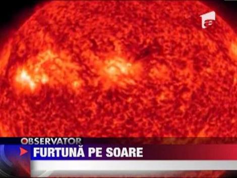 Furtuna solara puternica