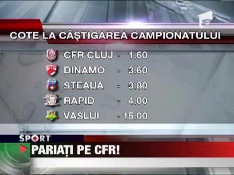 Pariati pe CFR