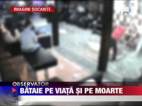 IMAGINI SOCANTE! / Bataie pe viata si pe moarte in discoteca