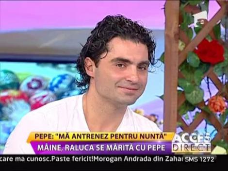 Pepe se pregateste pentru nunta