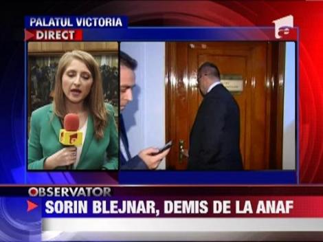 Sorin Blejnar, demis de la Anaf